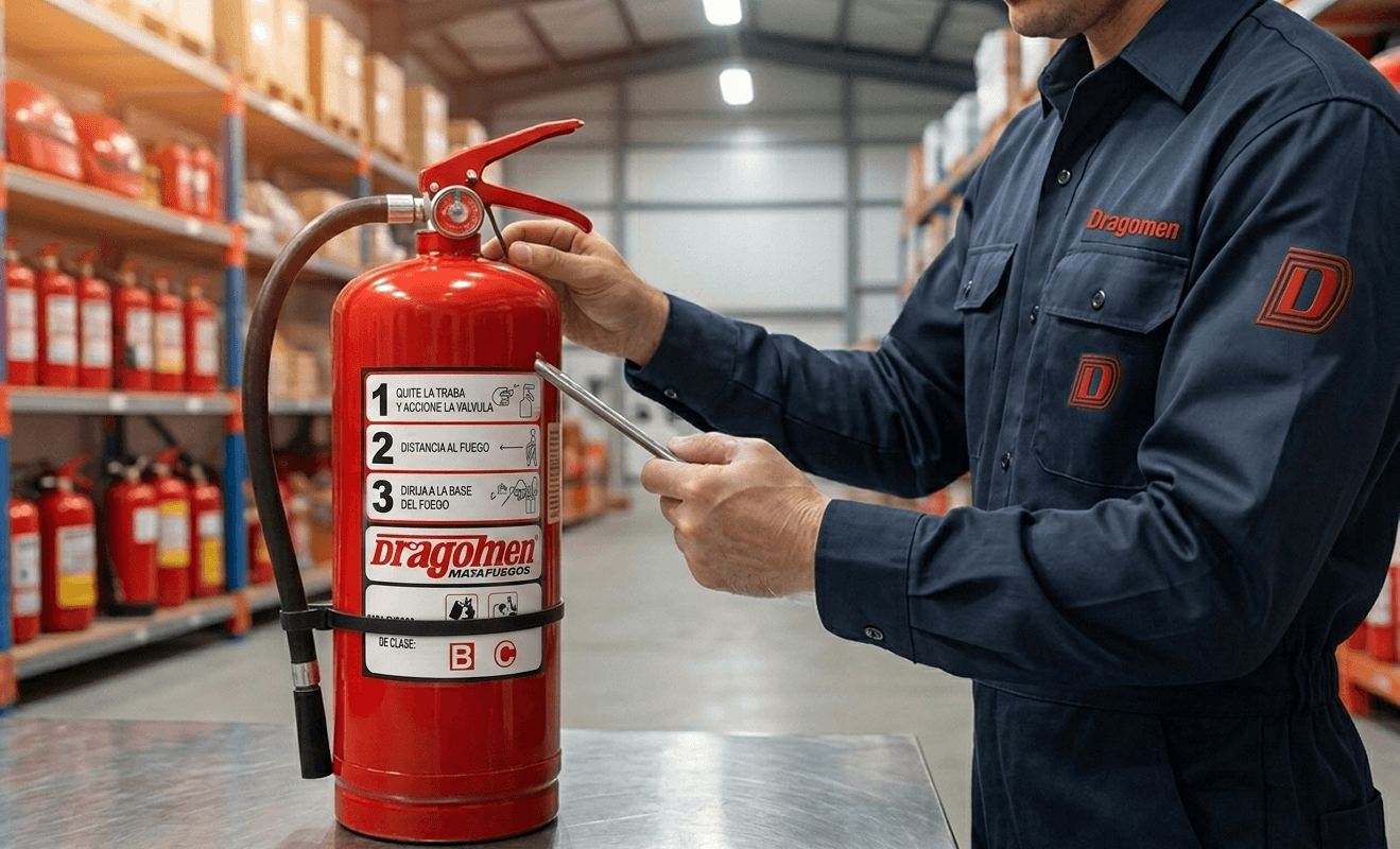 Seguridad contra incendios Dragomen